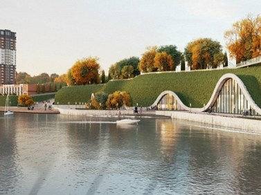 Вдоль новостроек на ковше в Барнауле хотят строить новую набережную