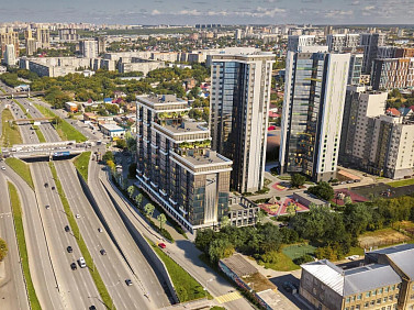 Барнаульский застройщик возведет 27-этажку с эксплуатируемой кровлей в центре Новосибирска